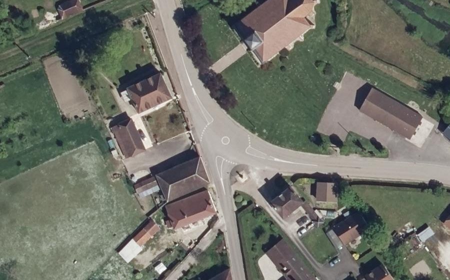 Vue aérienne du Mini-giratoire n°2427566737