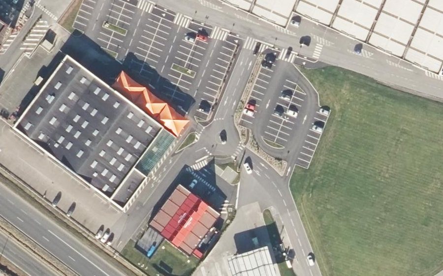 Vue aérienne du Mini-giratoire n°2427707212