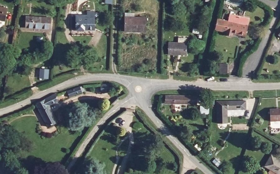 Vue aérienne du Mini-giratoire n°2429189859