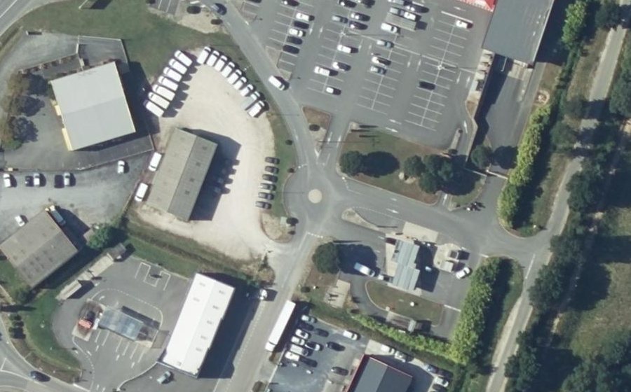 Vue aérienne du Mini-giratoire n°2430895921