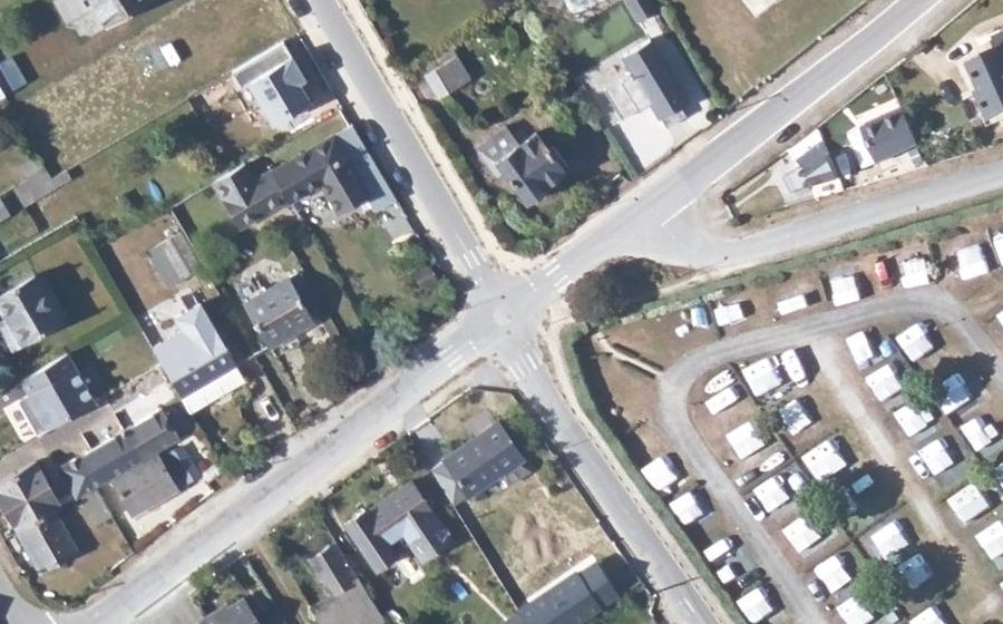 Vue aérienne du Mini-giratoire n°2431420470