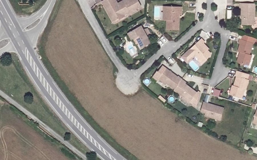 Vue aérienne du Mini-giratoire n°2435045396