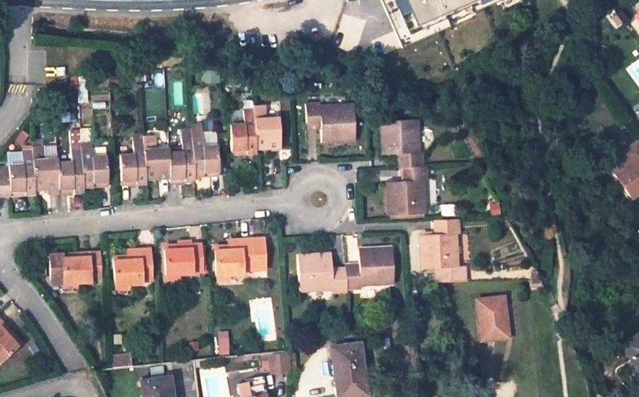 Vue aérienne du Mini-giratoire n°2439065942