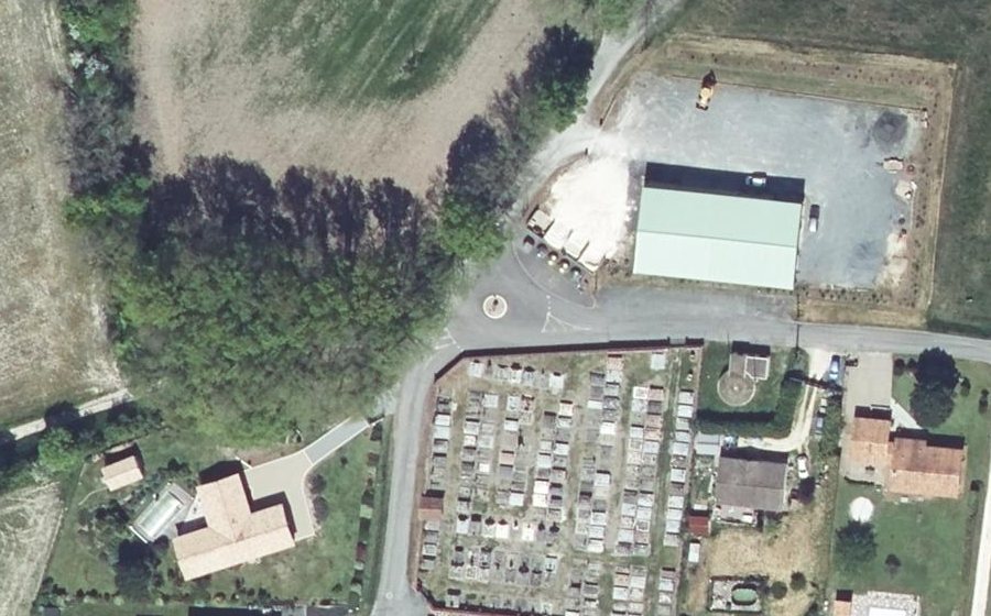 Vue aérienne du Mini-giratoire n°2441410456