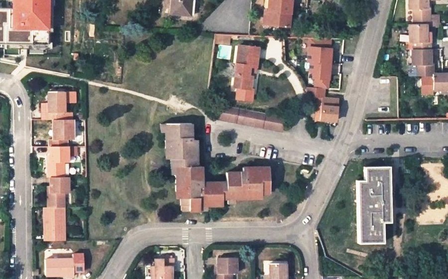 Vue aérienne du Mini-giratoire n°2441541232