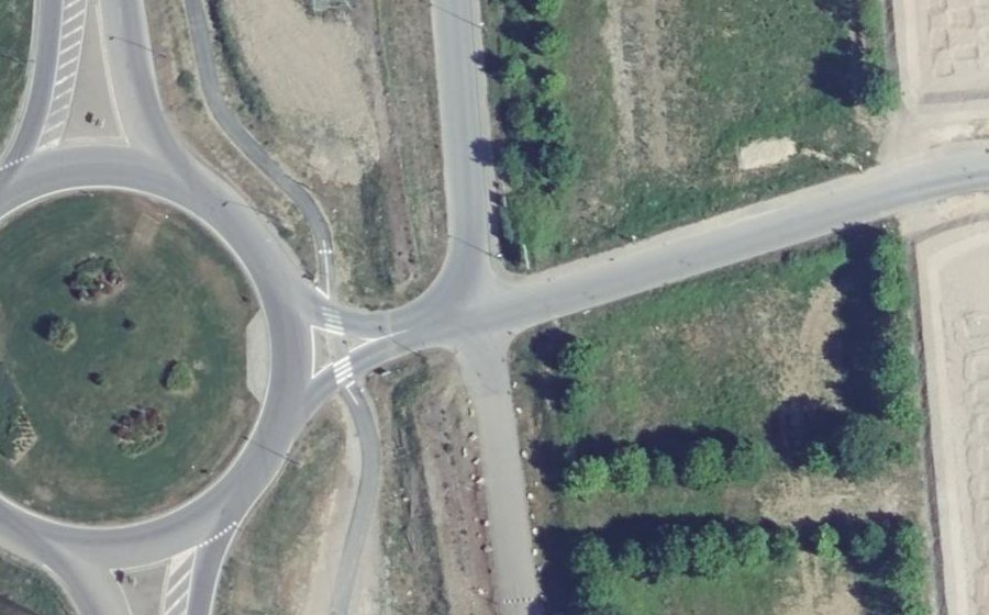 Vue aérienne du Mini-giratoire n°2441849921