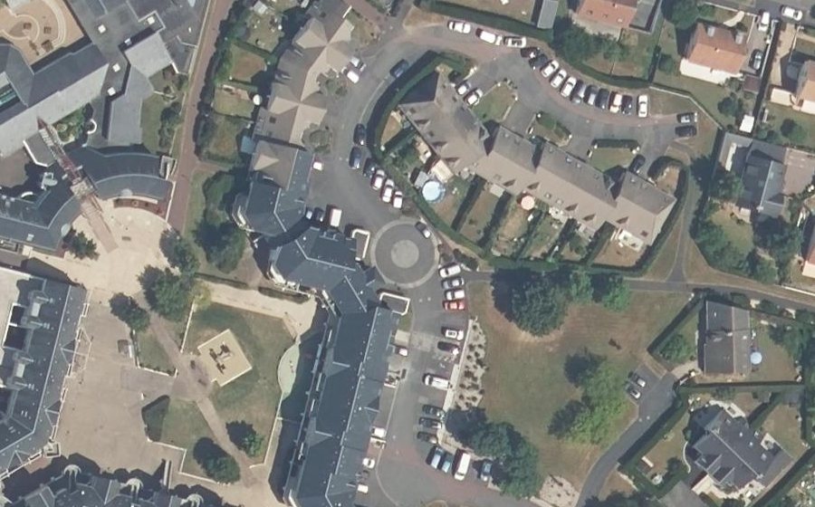 Vue aérienne du Mini-giratoire n°2444636703
