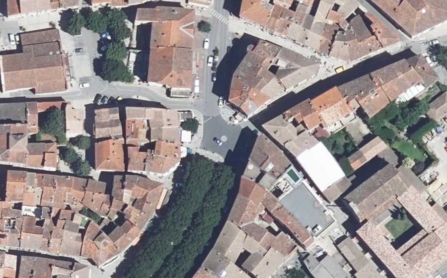 Vue aérienne du Mini-giratoire n°2446017202