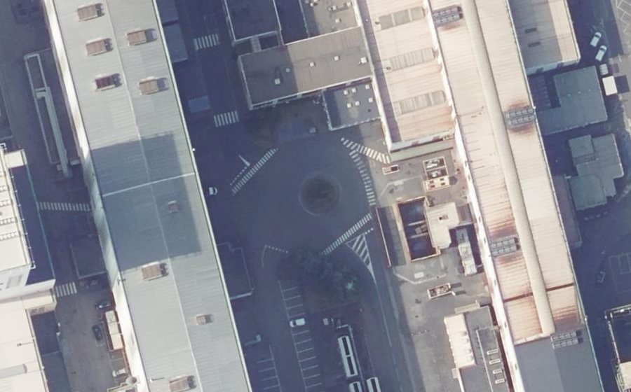 Vue aérienne du Mini-giratoire n°2451639159