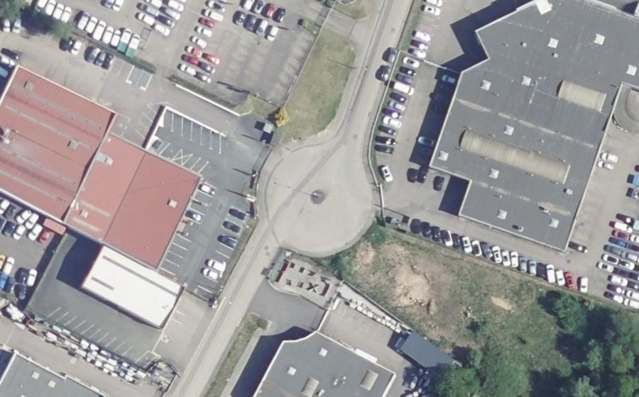 Vue aérienne du Mini-giratoire n°2458751245