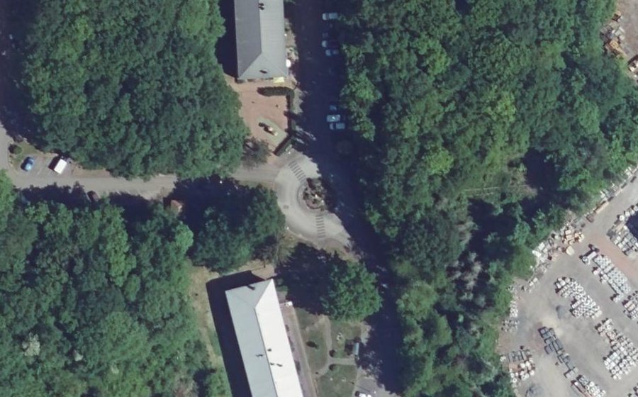 Vue aérienne du Mini-giratoire n°2463414908