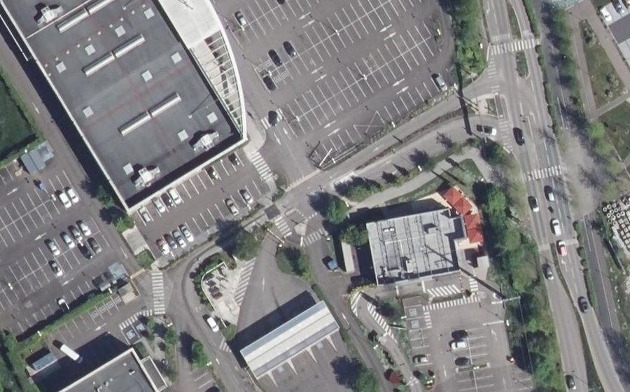 Vue aérienne du Mini-giratoire n°2465552725