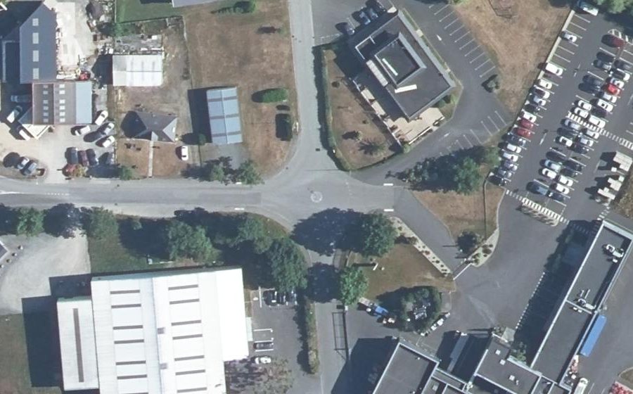 Vue aérienne du Mini-giratoire n°2465676251