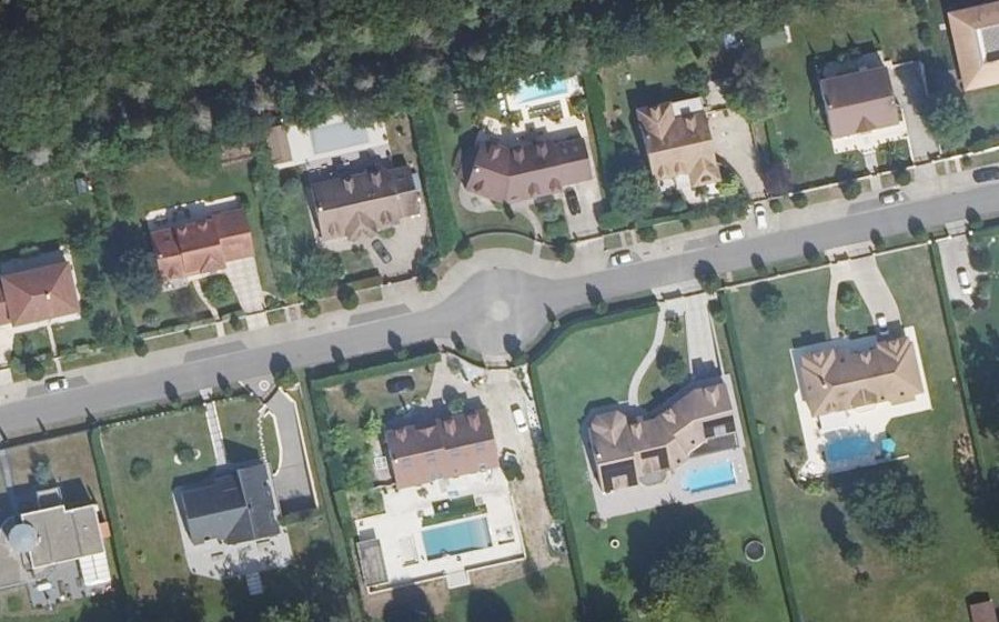 Vue aérienne du Mini-giratoire n°2466212927