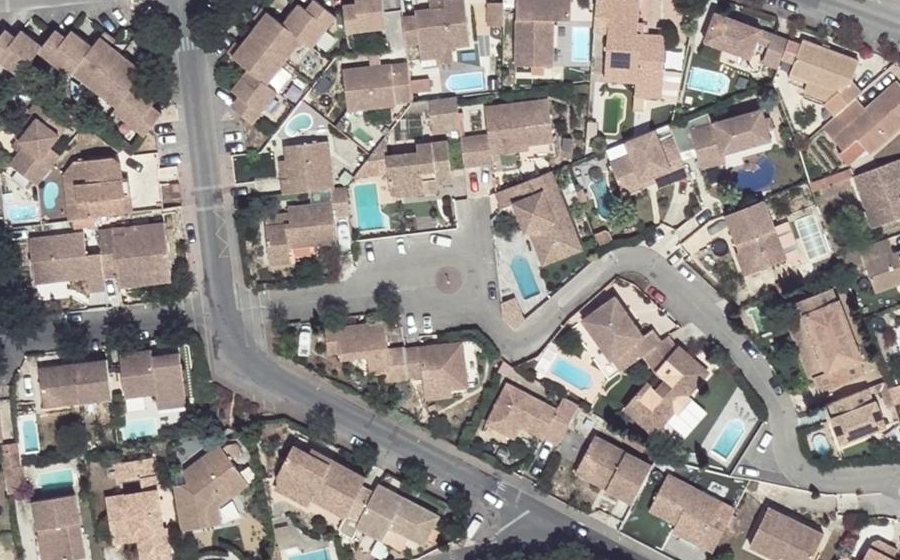 Vue aérienne du Mini-giratoire n°2466629492