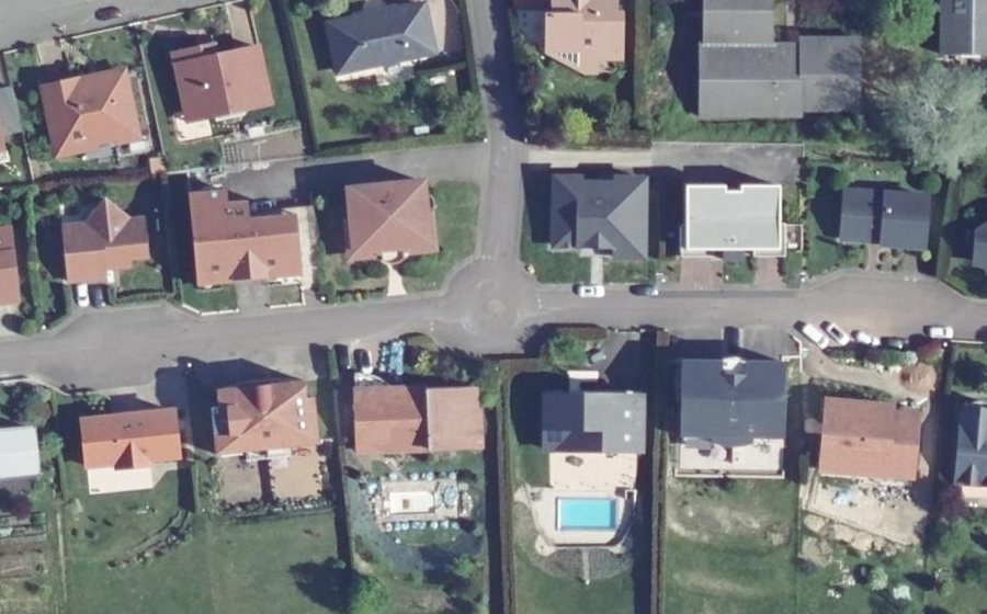 Vue aérienne du Mini-giratoire n°2467059889