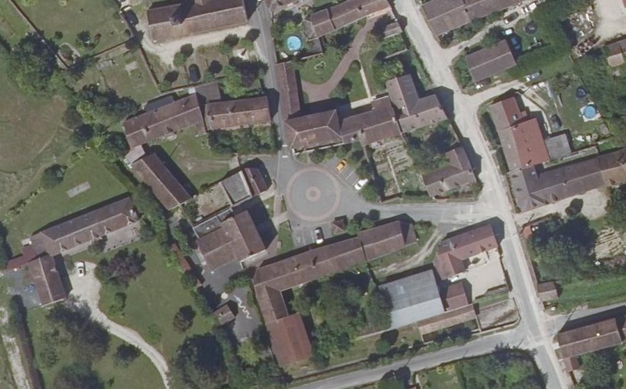 Vue aérienne du Mini-giratoire n°2472335560