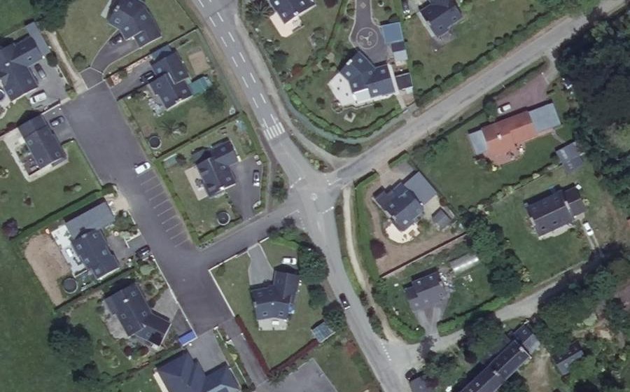 Vue aérienne du Mini-giratoire n°2481080843