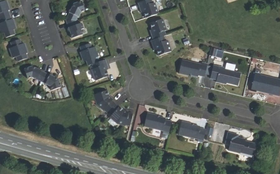 Vue aérienne du Mini-giratoire n°2486684989