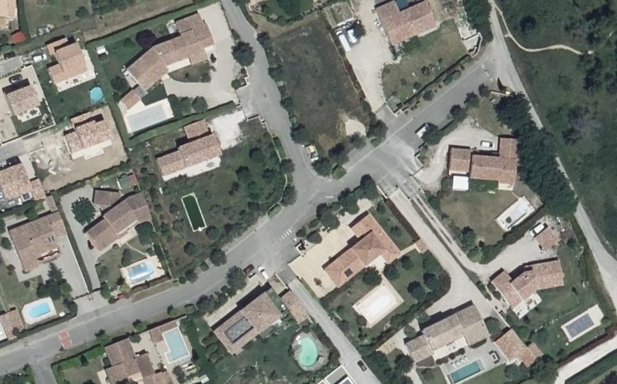 Vue aérienne du Mini-giratoire n°2495066051