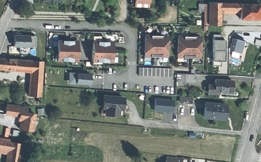 Vue aérienne du Mini-giratoire n°2498377768
