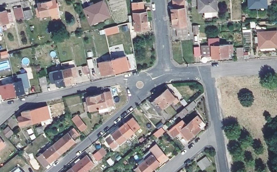 Vue aérienne du Mini-giratoire n°2499365651
