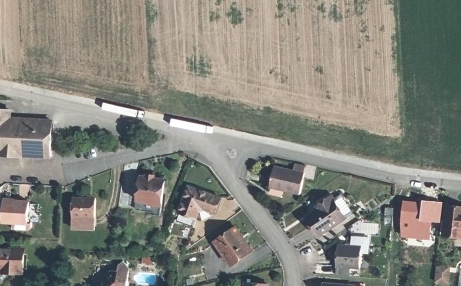Vue aérienne du Mini-giratoire n°2504655305