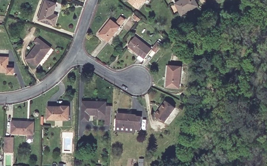 Vue aérienne du Mini-giratoire n°2510474995