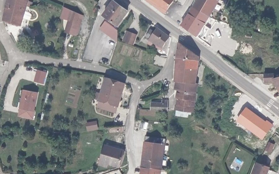 Vue aérienne du Mini-giratoire n°2511496158