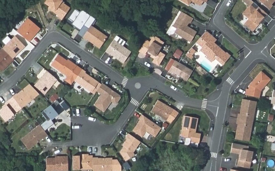 Vue aérienne du Mini-giratoire n°2514066205