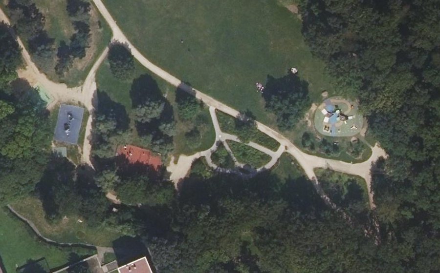 Vue aérienne du Mini-giratoire n°2514923314
