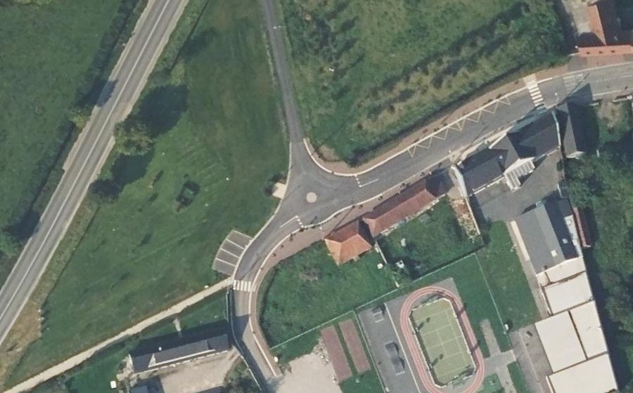 Vue aérienne du Mini-giratoire n°2529802964