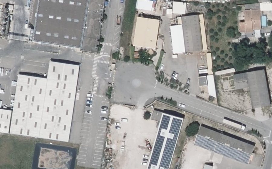 Vue aérienne du Mini-giratoire n°2544938520