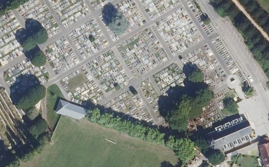 Vue aérienne du Mini-giratoire n°2545568160