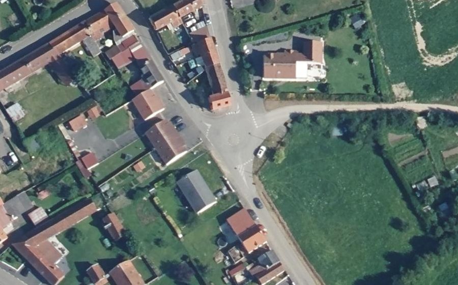 Vue aérienne du Mini-giratoire n°2556109196