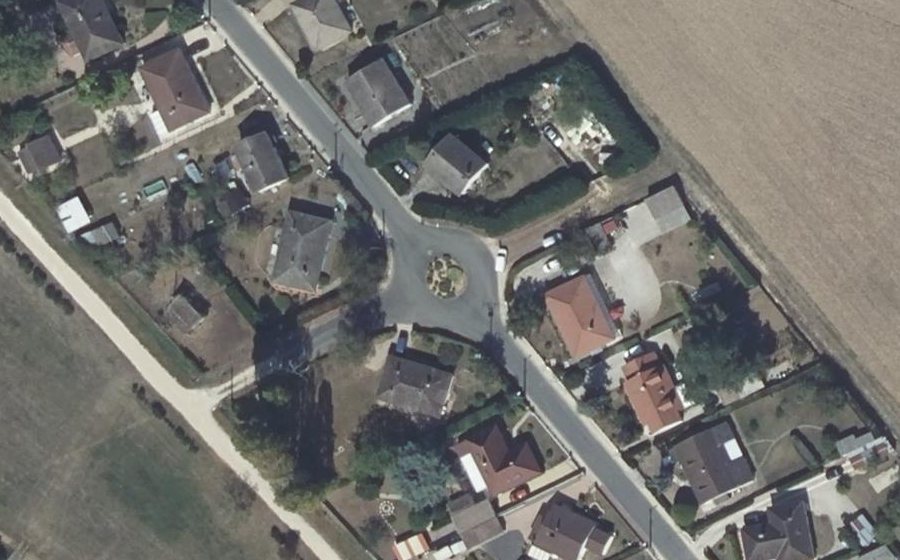 Vue aérienne du Mini-giratoire n°2560169669