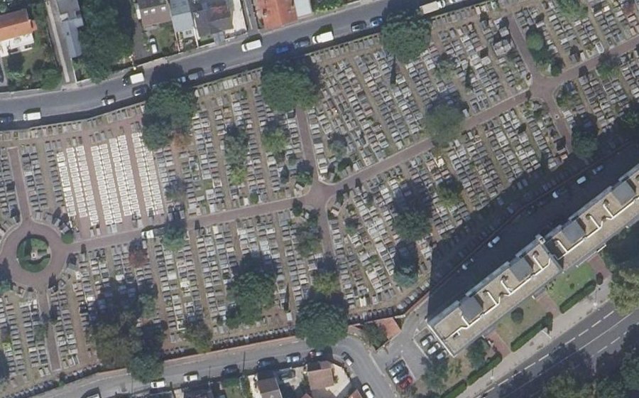 Vue aérienne du Mini-giratoire n°2567720391