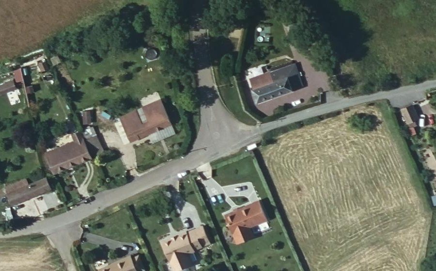 Vue aérienne du Mini-giratoire n°2571337340