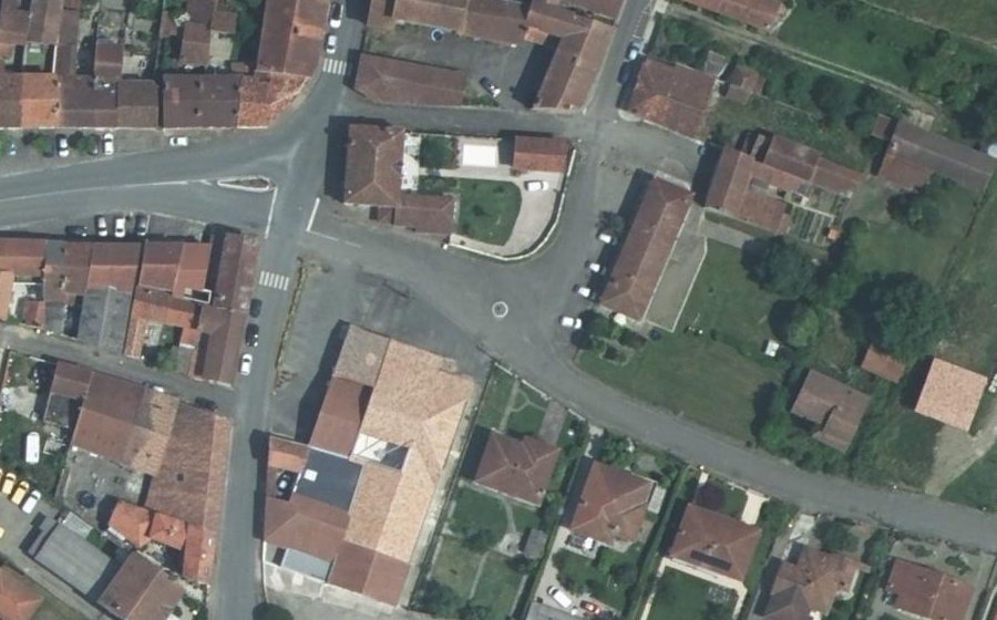 Vue aérienne du Mini-giratoire n°2573326699