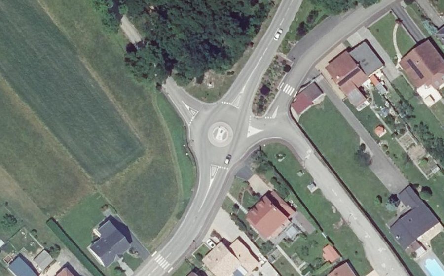 Vue aérienne du Mini-giratoire n°2578025365