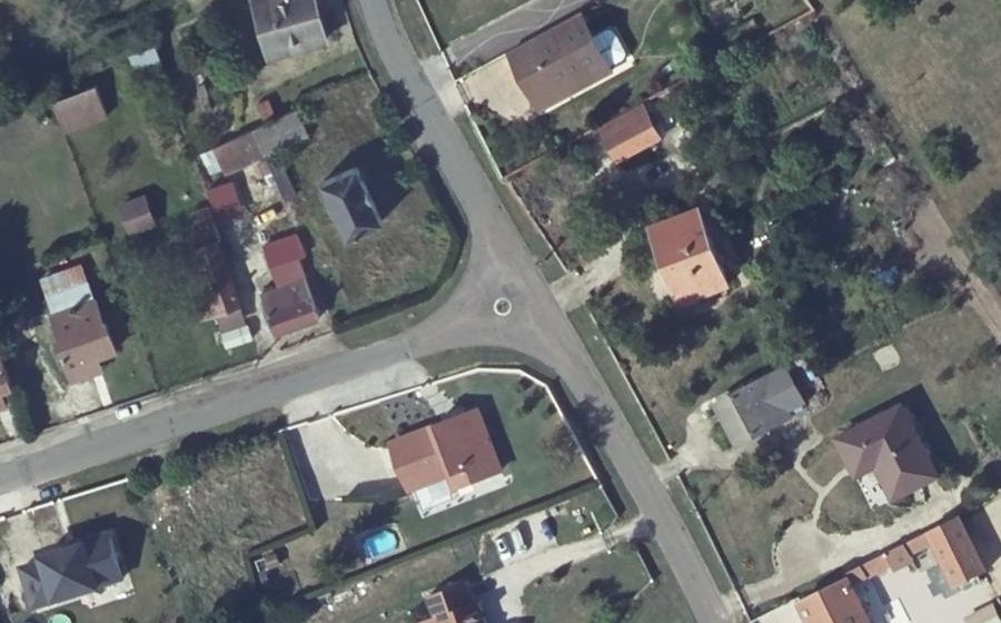 Vue aérienne du Mini-giratoire n°2585172109