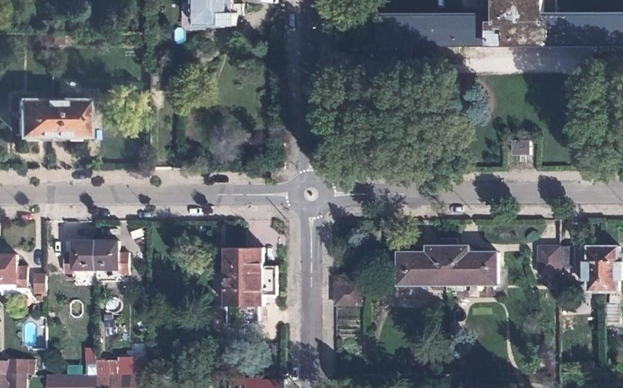 Vue aérienne du Mini-giratoire n°2587627247