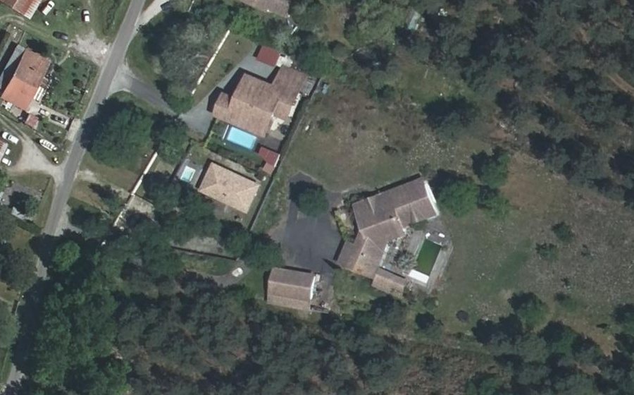 Vue aérienne du Mini-giratoire n°2596538515