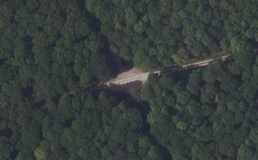 Vue aérienne du Rond des Ruelles