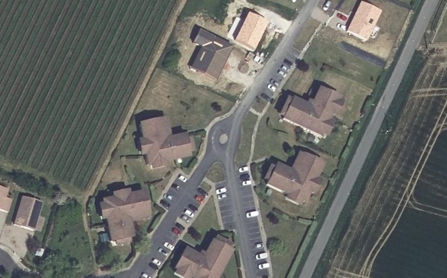 Vue aérienne du Mini-giratoire n°2599395181