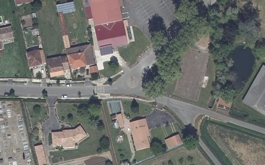 Vue aérienne du Mini-giratoire n°2606343059
