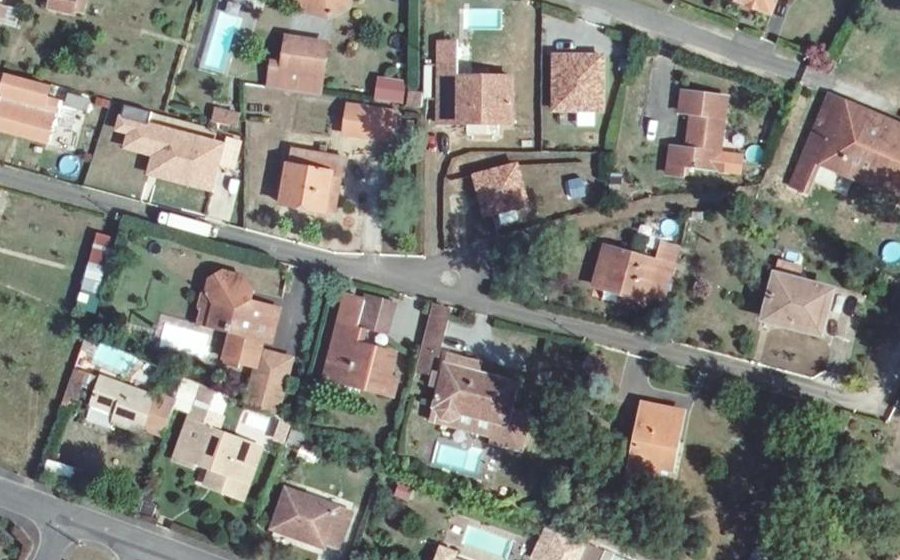 Vue aérienne du Mini-giratoire n°2619641957