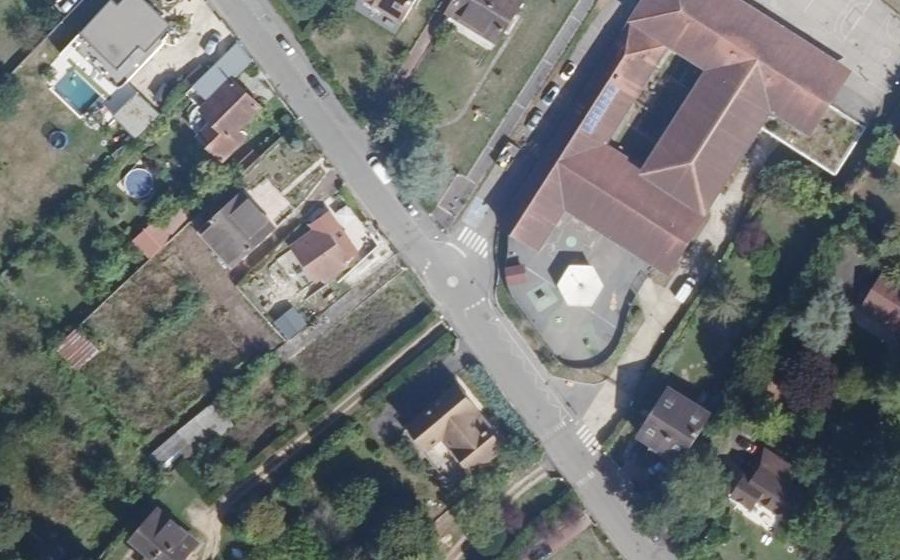 Vue aérienne du Mini-giratoire n°2621996576