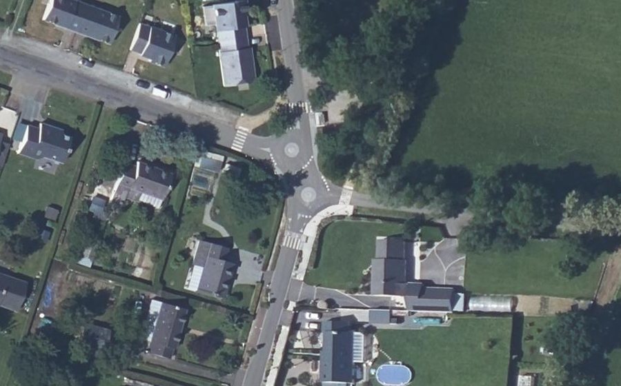 Vue aérienne du Mini-giratoire n°2623113230