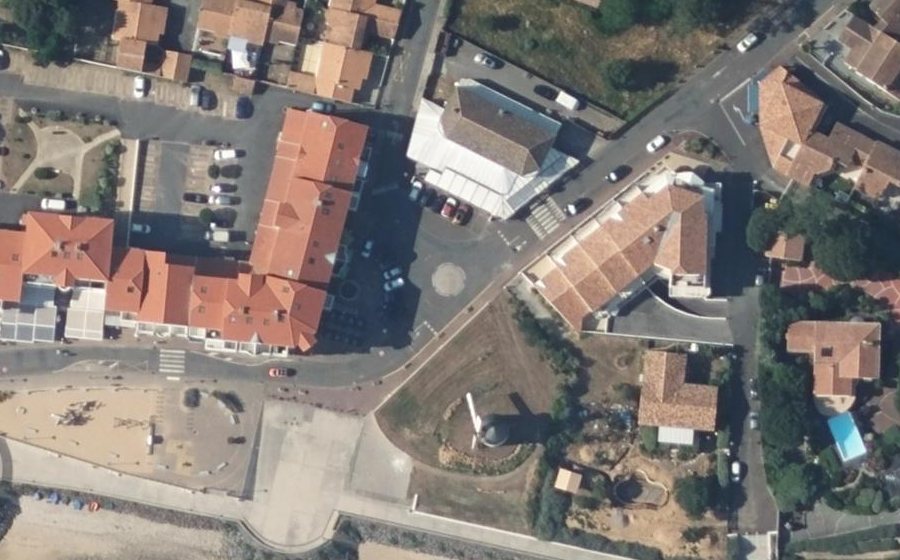 Vue aérienne du Mini-giratoire n°2625156396